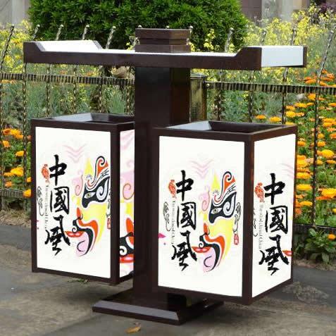 仿古中国风垃圾桶FG-1021 