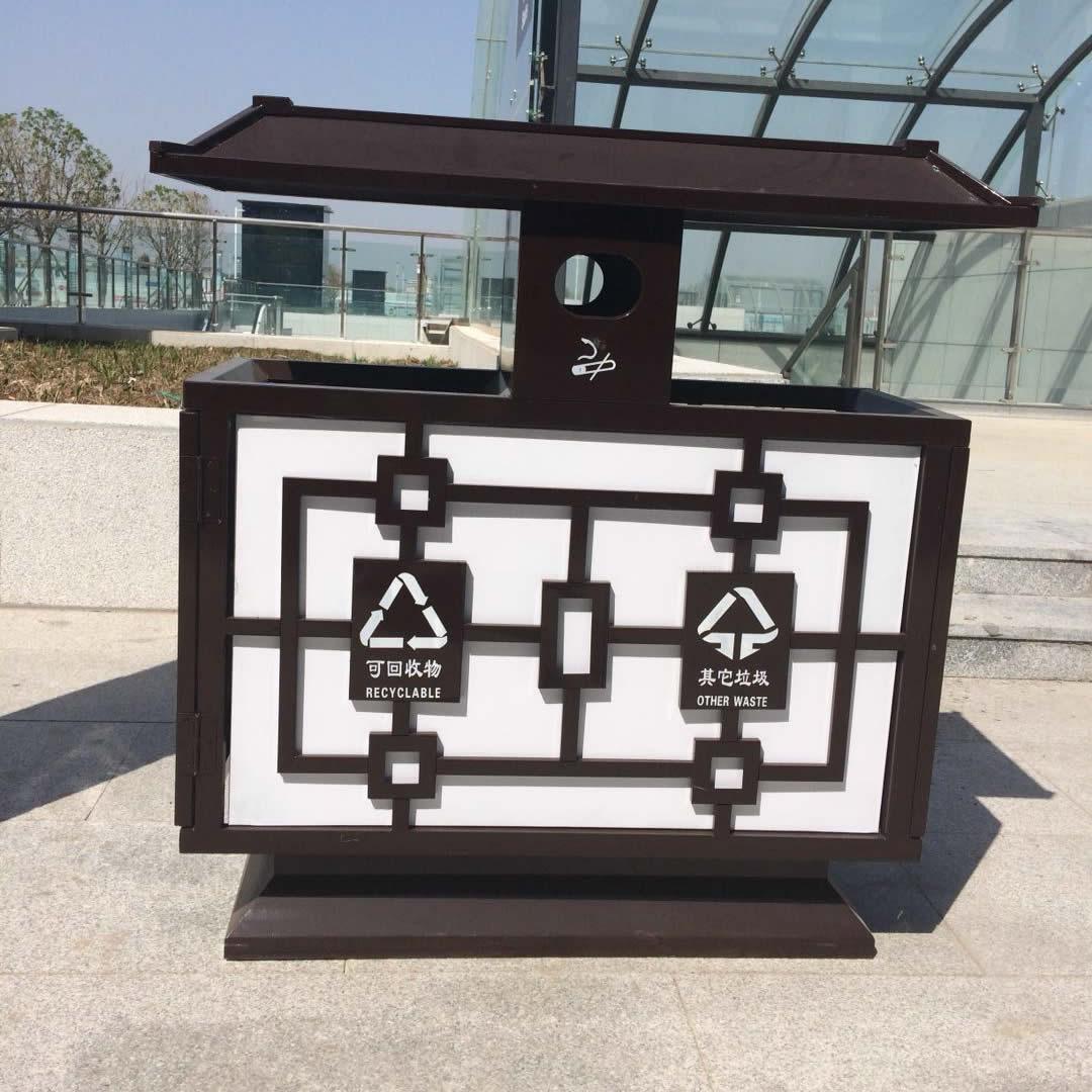 仿古中国风垃圾桶FG-1018 