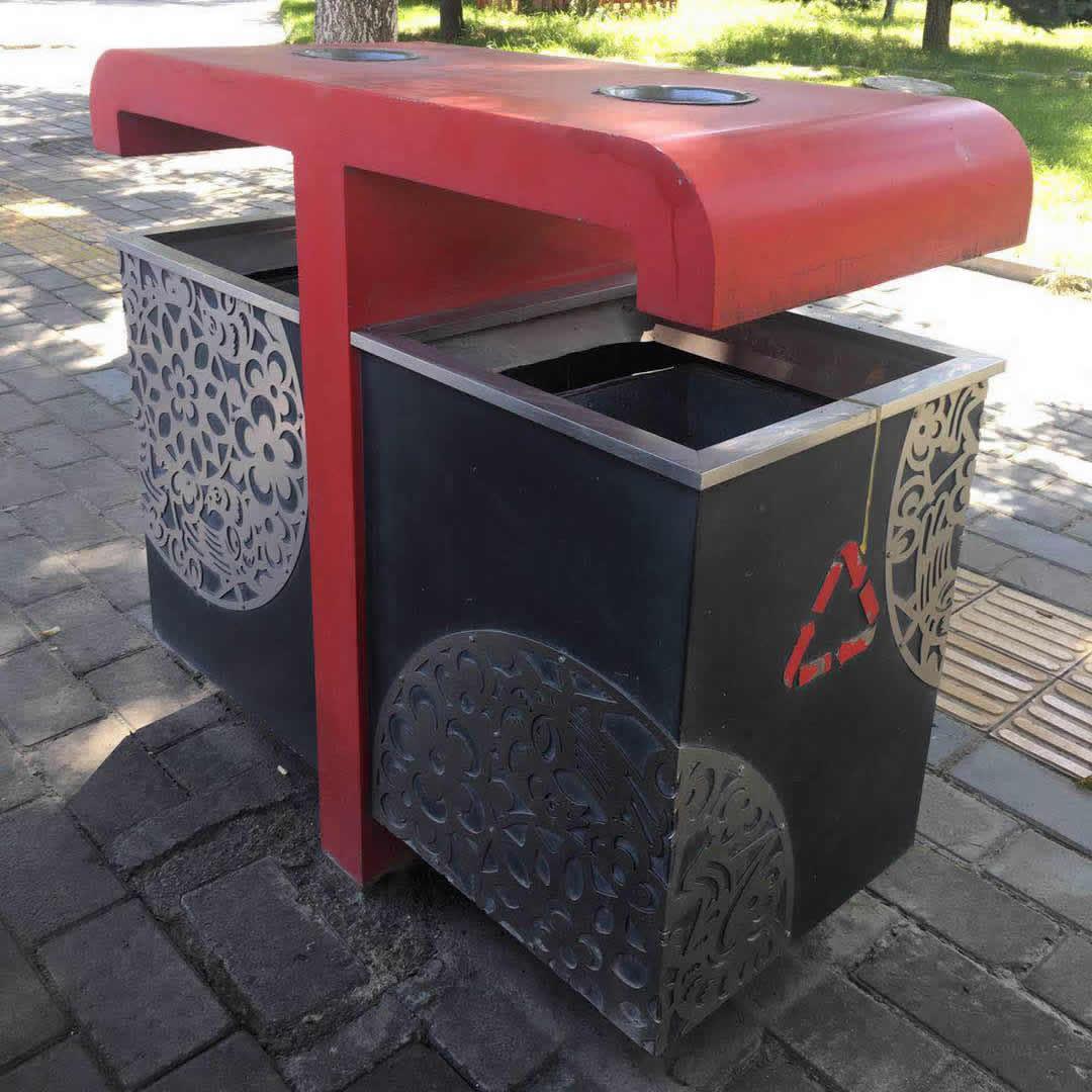 仿古中国风垃圾桶FG-1017 