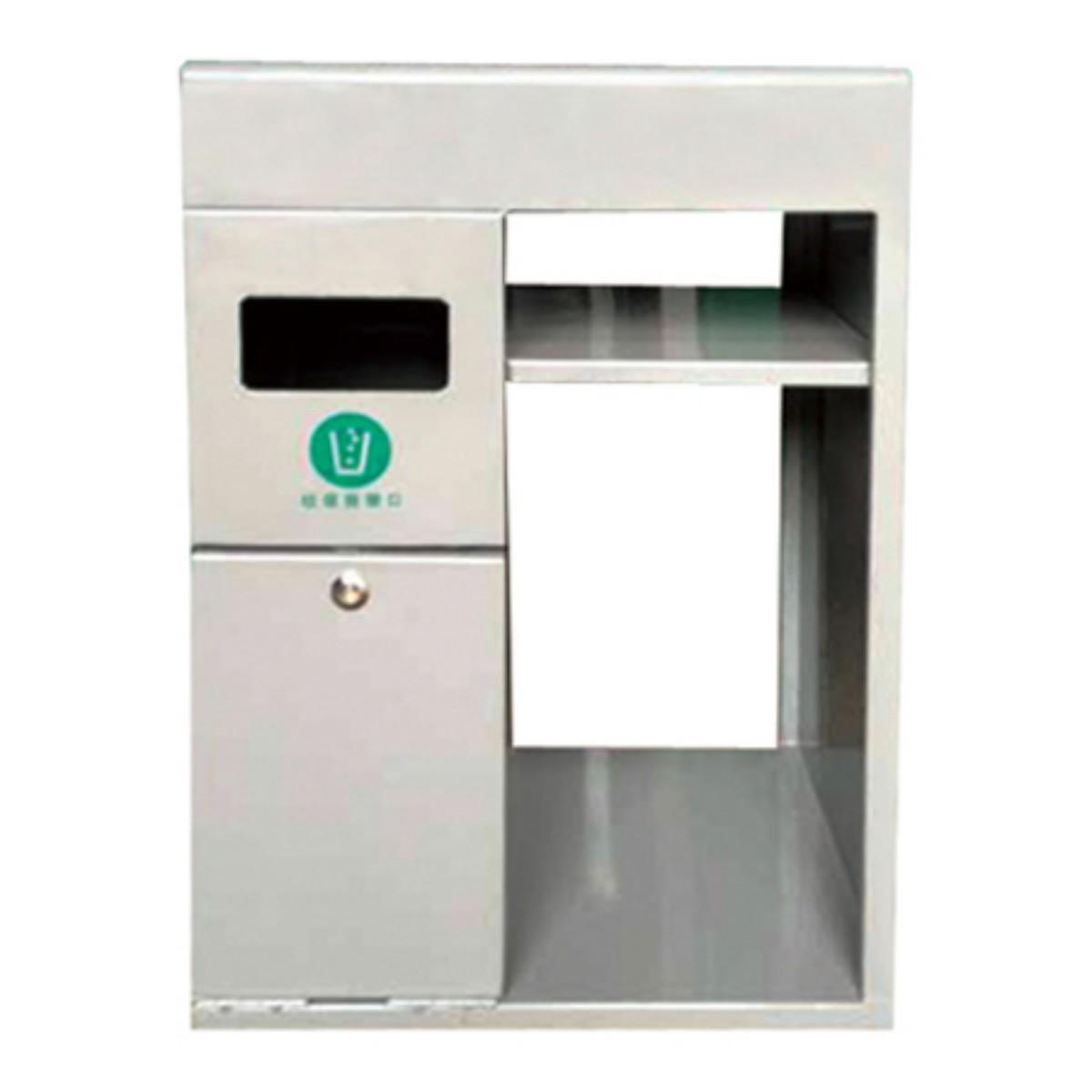 钢板垃圾桶4205 48X40X70