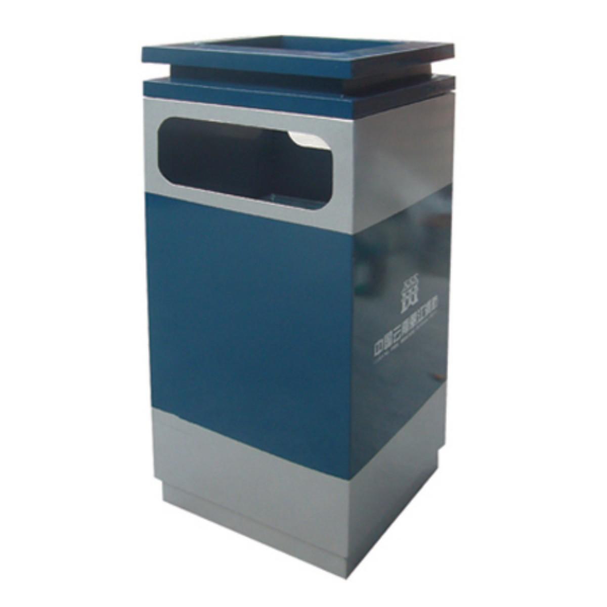 钢板垃圾桶4109 30X30X65