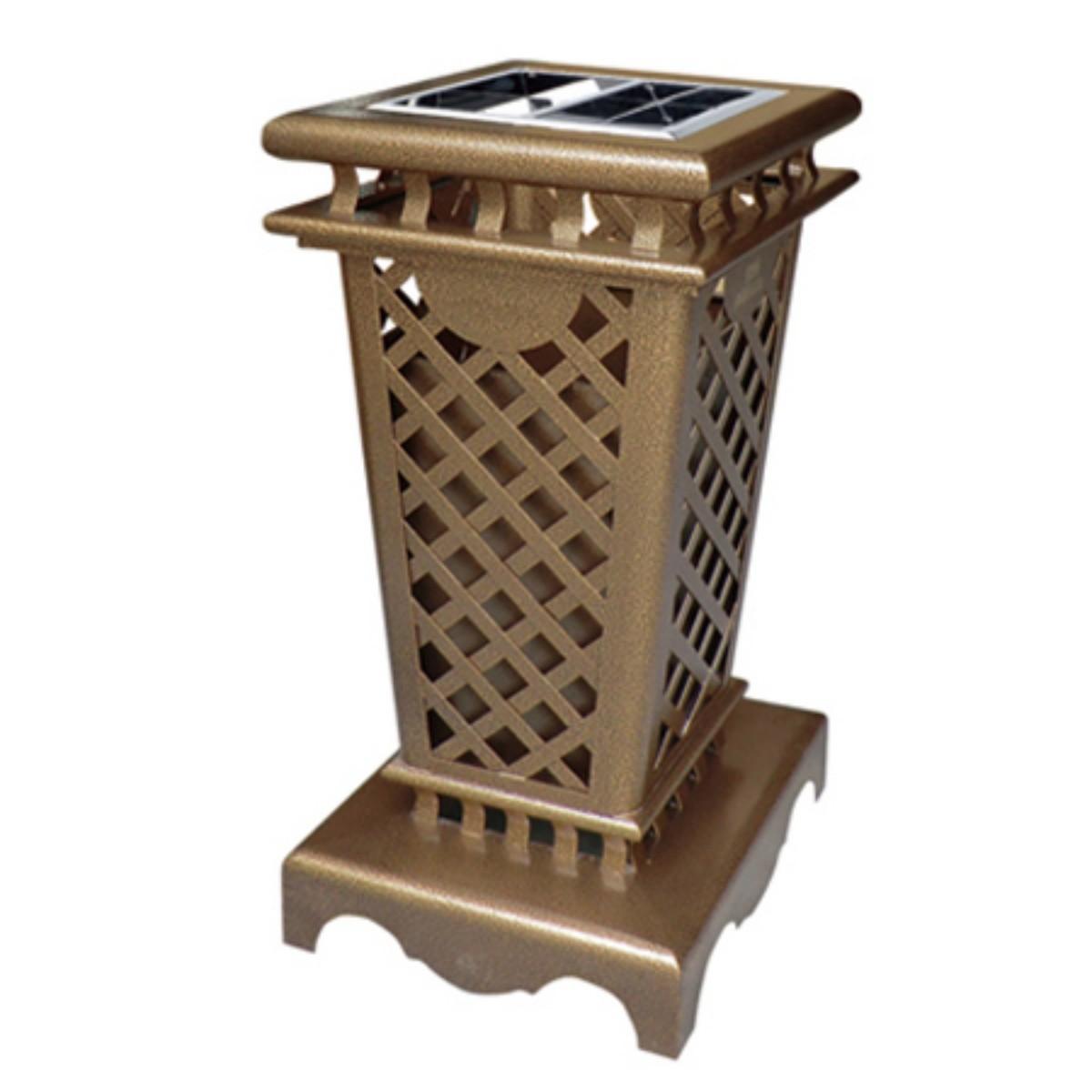 钢板垃圾桶4208 45X45X95