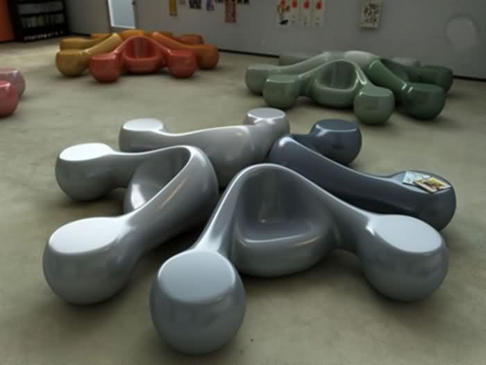 玻璃钢座椅-BLG22