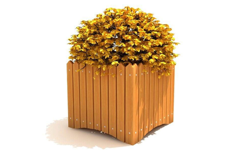 木质花箱