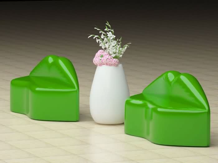 玻璃钢座椅-BLG16