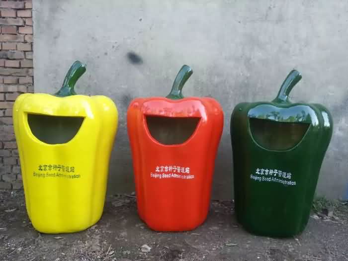 玻璃钢桶垃圾桶-BLG58