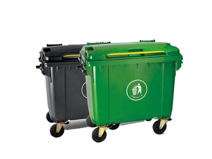 小区600L塑料垃圾桶