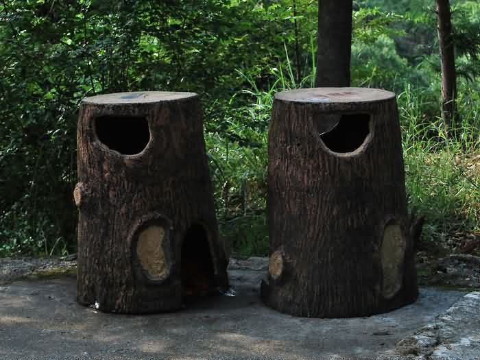 玻璃钢桶垃圾桶-BLG45