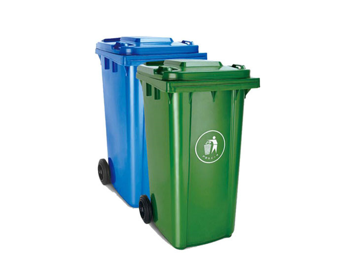 塑料移动垃圾桶
