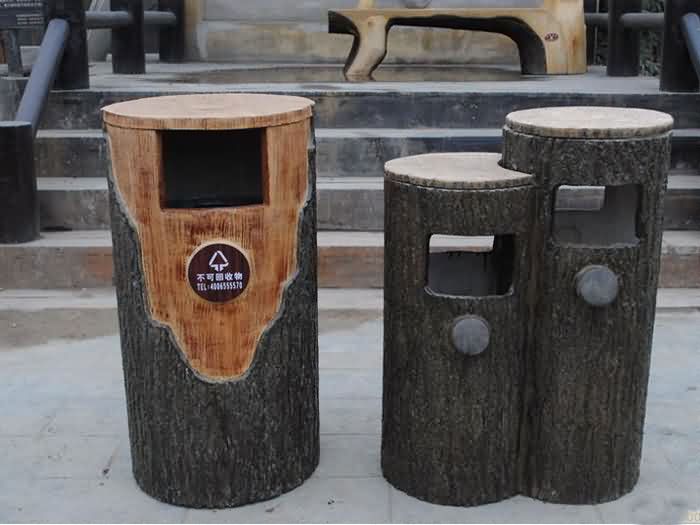 玻璃钢桶垃圾桶-BLG47