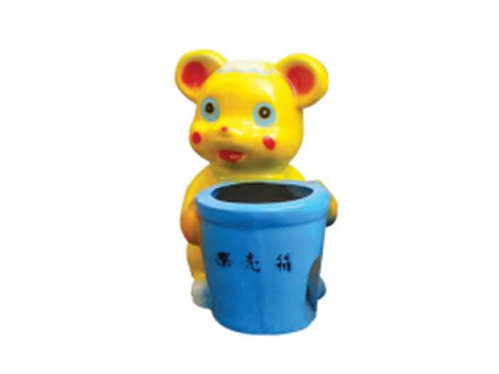 玻璃钢桶垃圾桶-BLG37